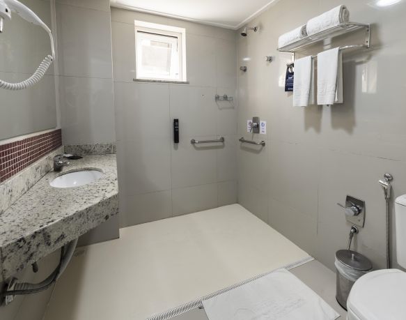 WC Econômico Single ou Casal PCD - Sibara Hotel