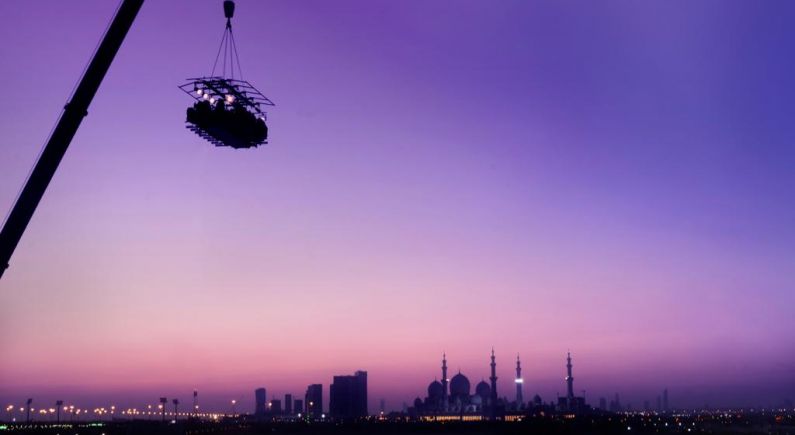 Dinner in the Sky fará temporada em Balneário Camboriú