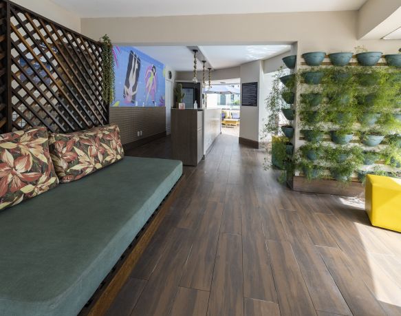Área de Convivência Piscinas e Bar - Sibara Hotel
